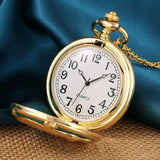 Real de luxo cor dourada crocodilo display quartzo bolso relógio colar moda azul pingente corrente fob steampunk relógios presentes