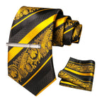 Clássico masculino floral gravata 8cm conjunto de gravata de seda bolso quadrado gravata clipe ternos de negócios acessórios noivo casamento cravat