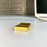 Mechero retro con som brilhante, carcasa de latón, enc endedor ein prueba de vento, regalo para hombre, novo