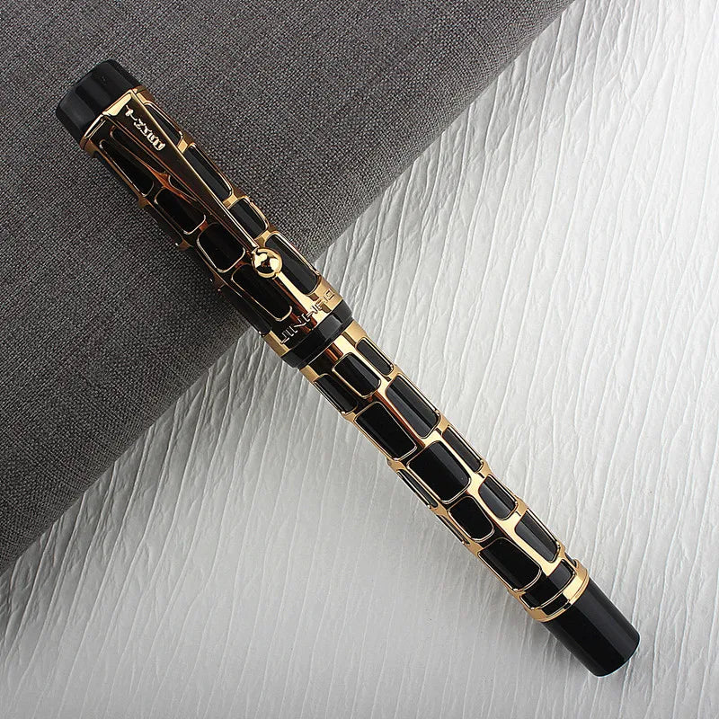 Caneta Tinteiro Jinhao 100 Luxo Resina Galvanoplastia