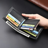 Carteira curta masculina negócios retro jesus padrão multi-slot para cartão zíper moeda bolso carteira masculina de alta qualidade