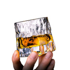 Engrossado girando vidro de cristal vinho ins vento nordic uísque vidro personalidade criativa vinho estrangeiro copo tumbler