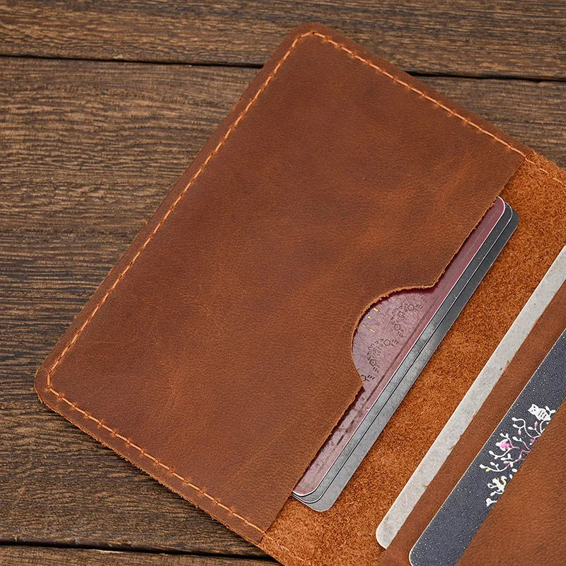 Luufan couro genuíno titular do cartão bolsa de couro real rfid caso de cartão embreagem carteiras slots para homens mulheres mini fino curto bolsa