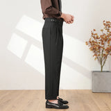 Nápoles 2025 novos homens terno calças moda listra fino ajuste negócios escritório social casamento calças de alta qualidade masculino calças casuais