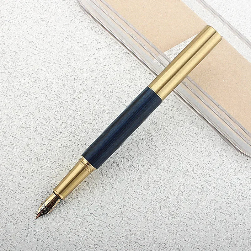 Caneta-tinteiro de Madeira Jinhao 9036 - Luxo e Elegância