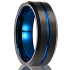 Anéis para homem clássico anel de tungstênio jóias punk jóias góticas bijoux homme acessórios dos homens retro joyeria moda aneis