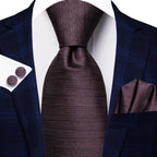 Gravata de presente para homens 2023 nova sálvia verde xadrez marca de moda festa de casamento gravata acessível abotoaduras atacado hi-tie designer