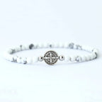 Noter novo 4mm pulseira de contas para homens minimalista cruz braslet natural tigre olhos madeira braclet meditação pedra ônix brazalete