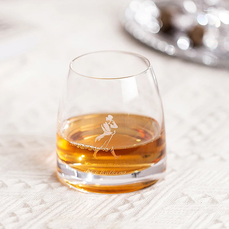 Copos de uísque Macallan, conjunto de 2 - Pronto para bola de gelo! Copo de 11 onças, perfeito para escocês, coquetéis, rum, vodka. Barware estiloso.