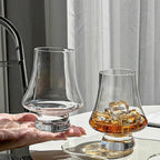 Copo de uísque de cristal transparente, 2 peças, bar de uísque, coquetel, copos para beber, licor escocês, cerveja, espíritos, copo de vinho