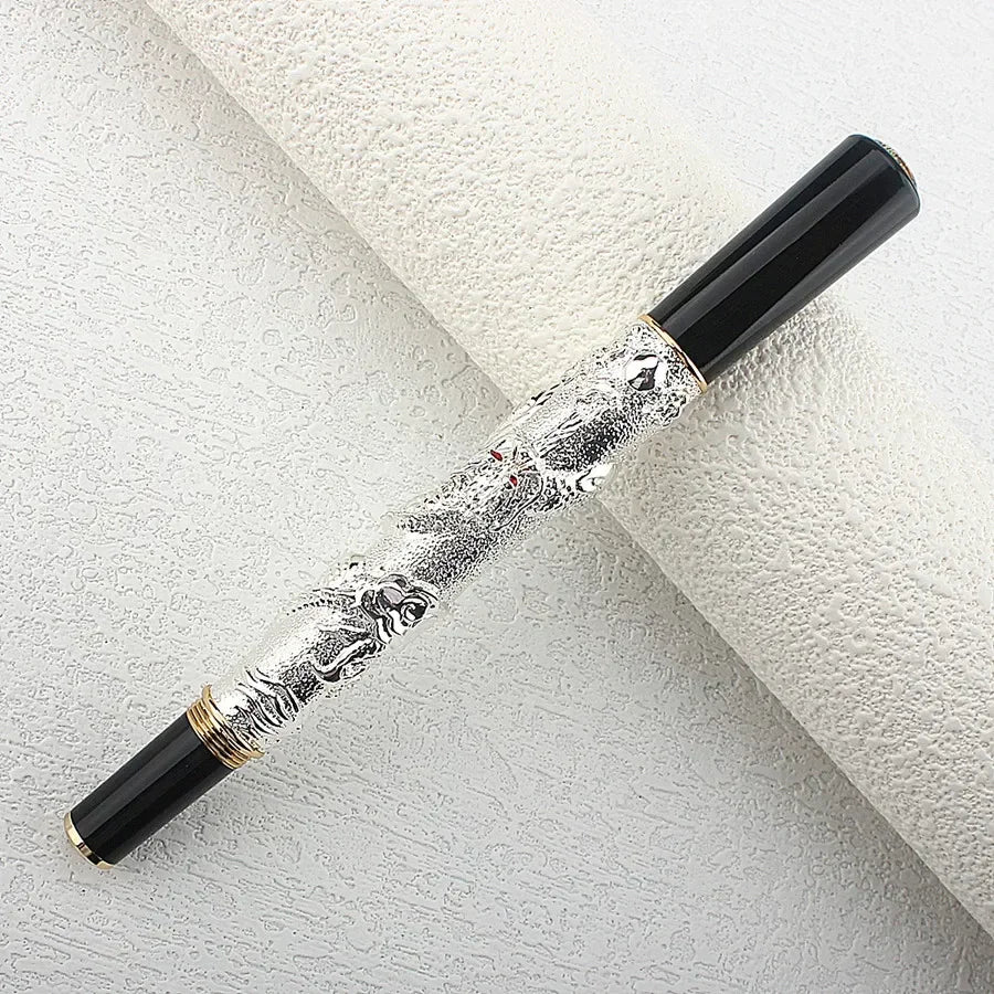 Caneta-tinteiro Jinhao Dragon Year Limited - Elegância Escultural