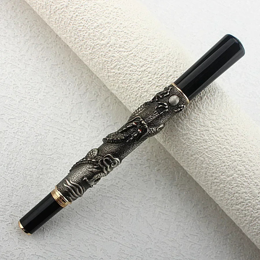 Caneta-tinteiro Jinhao Dragon Year Limited - Elegância Escultural