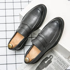 Sapatos de negócios de prata premium dos homens oxford sapatos de couro marca mocassins deslizamento em sapatos de casamento de alta qualidade sola macia sapatos vestido