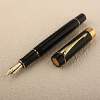 JINHAO Centennial Resina Fountain Pen, Golden Clip Nib, presente do negócio, escritório estacionário, material escolar, 18KGP, PK 9019, 100