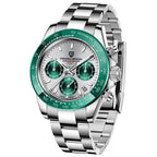 Novo Pagani design luxo negócios 40mm relógio masculino vidro safira 100m à prova dwaterproof água cronógrafo masculino