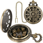 Steampunk Roda Dice Cover Design, Retro Cinza Steampunk Gear, Pingente Relógio de Bolso Caso, Acessório Relógio, Arte Presentes Colecionáveis, 38cm