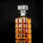 Decantador de uísque Hellodream-Glass, para licor ou scotch, vinho Bourbon, 33,81 onças