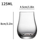 Copo de uísque de cristal transparente, 2 peças, bar de uísque, coquetel, copos para beber, licor escocês, cerveja, espíritos, copo de vinho