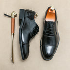 Novos homens vestido sapatos de luxo marca negócios sapatos de couro para homens confortáveis apontou sapato social masculino preto casual sapatos de casamento