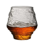 Copo de uísque estilo japonês 380ml, retrô, martelo nebuloso, copo de vinho, presentes xo, conhaque, brandy, caneca de uísque com wo