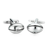 Camisa francesa Abotoaduras Material De Cobre, Abotoaduras De Rugby Estilo Clássico Masculino, Acessórios de Moda, Atacado