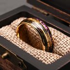 Anel de carboneto de tungstênio para homem anillos bague homme pareja de compromiso moda jóias alianças de casamento anéis de noivado de ametista
