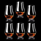 Copo de cristal, copo de aromaterapia, uísque, copo de vinho de barriga grande, conhaque de tulipa, para uso pessoal ou copo de vidro de presente