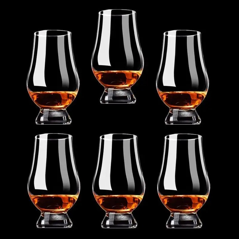 Copo de cristal, copo de aromaterapia, uísque, copo de vinho de barriga grande, conhaque de tulipa, para uso pessoal ou copo de vidro de presente