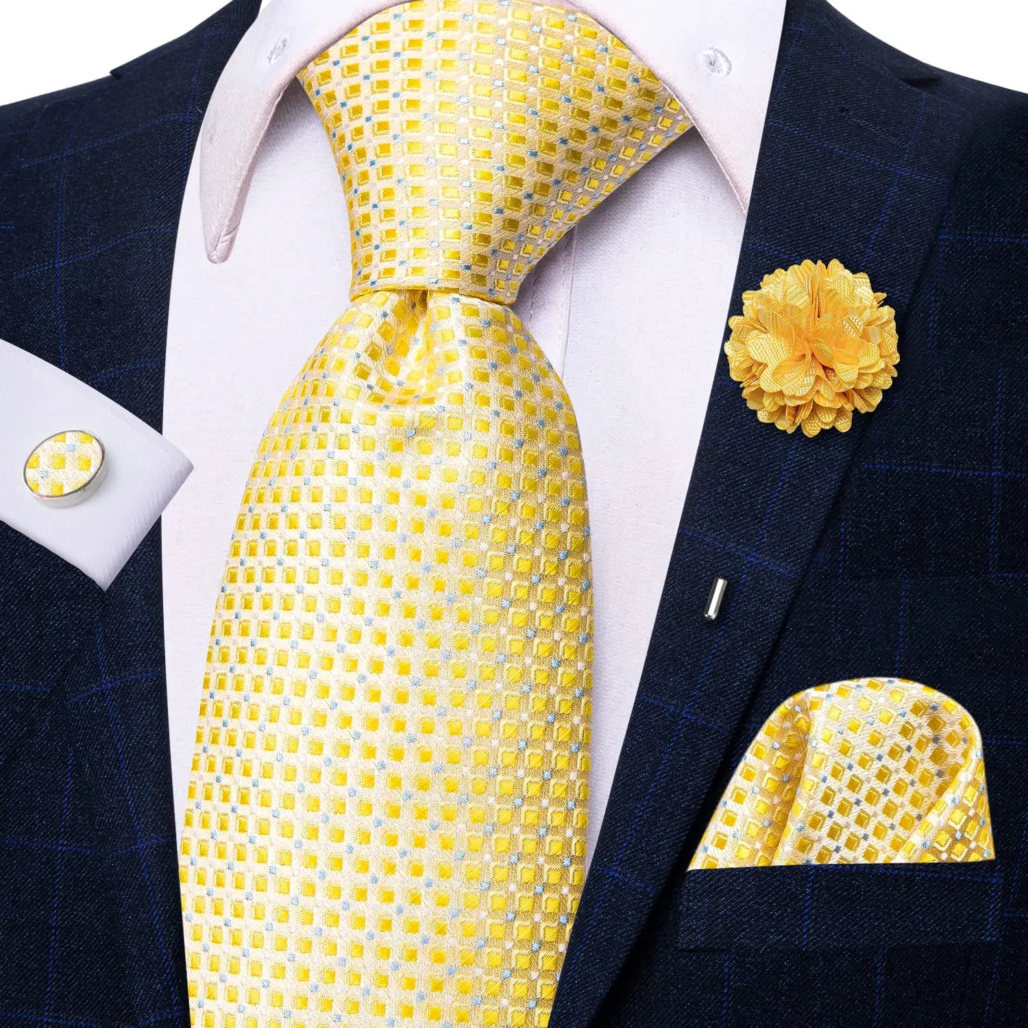 Gravata elegante de seda listrada para homens, gravata de casamento para negócios, moda designer de gravata, abotoadura manual, roxa e branca, gravata