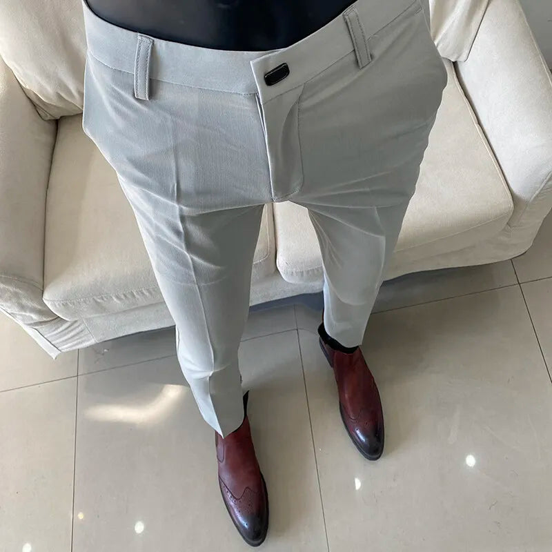 Calças Slim Fit Masculinas - Elegância e Conforto