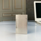 Isqueiro Windproof com som brilhante para homens, presente do cigarro retro, escudo de bronze, novo