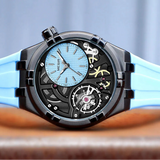 MEGIR Laranja Esporte Relógio Analógico para Homens Moda Relógio de Pulso de Quartzo À Prova D 'Água com Mãos Luminosas Pulseira de Silicone MN8111