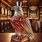 Decantador de licor de águia, pai, marido, vidro, uísque, garrafa requintada, garrafa de licor de águia, diversão, decoração de casa para feriados