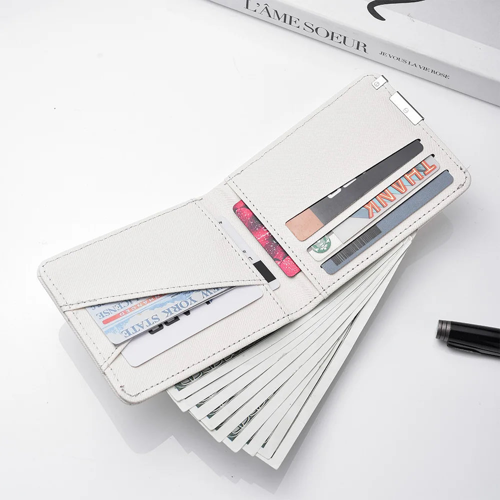 Carteira masculina elegante de alta qualidade com padrão de dragão preto compacto leve durável bolsa masculina