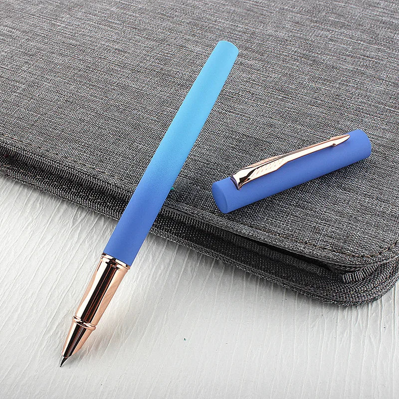 Caneta-tinteiro Metálica Luxo para Escritório e Negócios