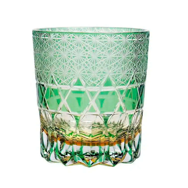 Copo de vinho de fluorite com cristais coloridos de alta qualidade, nível de coleção, corte à mão, copo de licor de uísque, caneca de água para restaurante chique, caixa de presente