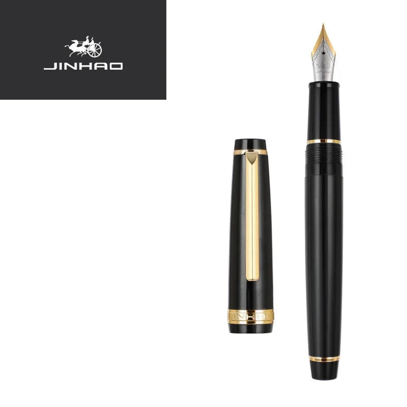 Caneta-tinteiro Luxo Jinhao 82 Série com Conversor de Tinta