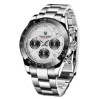Novo Pagani design luxo negócios 40mm relógio masculino vidro safira 100m à prova dwaterproof água cronógrafo masculino