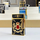 Encendedor de Gas Vintage para Homens e Mulheres, Carcasa de Cigar de Viento, Alta Qualidade, Novo