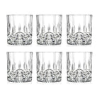 6 pces/4 pces/2 pces/1 pces copo de uísque vidro de cristal 230ml copo de vinho transparente drinkware para bar/casa copos de espírito copo de água em relevo