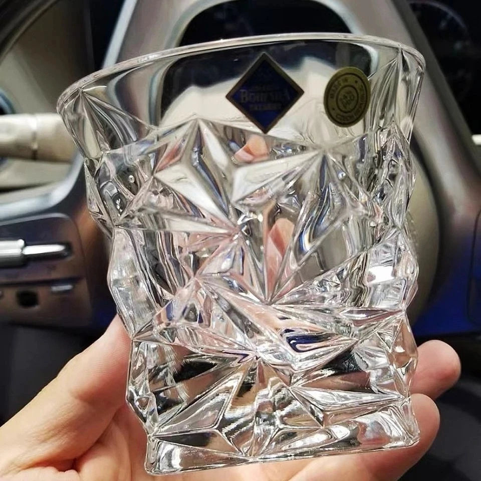 Garrafa De Vinho De Vidro De Cristal + Copos, Vinho Decanter, Uísque, Liqour Pourer, Home Bar, Vodka Beer Bottle Jar, JR, 7Pcs Set