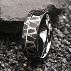 Alianças de casamento de tungstênio para homem anillos hombre y2k acessórios jóias casais anéis anillo bague bijoux moda anel de noivado
