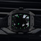 Pagani Design Relógio mecânico masculino, caixa de aço inoxidável impermeável, mostrador luminoso, nova moda, 50m, 2024