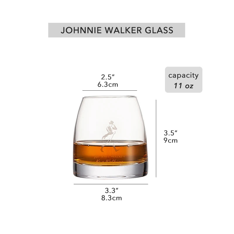 Copos de uísque Macallan, conjunto de 2 - Pronto para bola de gelo! Copo de 11 onças, perfeito para escocês, coquetéis, rum, vodka. Barware estiloso.