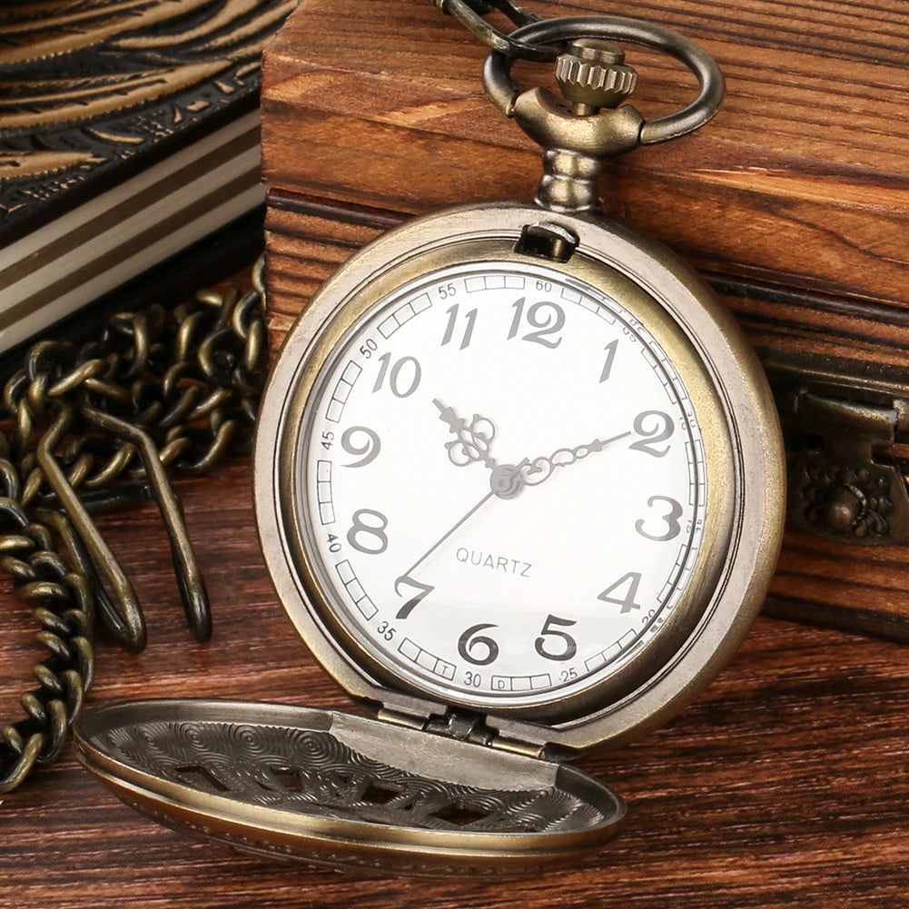 Homens e Mulheres Relógio Esqueleto Oco, Roda Steampunk, Roma Números Capa Pingente Relógio de Bolso, Relógio de Hora, Novidades
