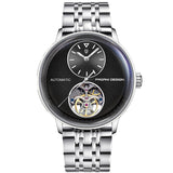 Pagani design novo 42mm relógio piloto moda relógio mecânico luz noturna relógio masculino automático de aço inoxidável 100m à prova dwaterproof água