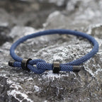 Pulseira ajustável corda vermelha para homens, fecho de aço inoxidável, braclet de ciclismo ao ar livre, grau A, corda de 4mm, presente para ele