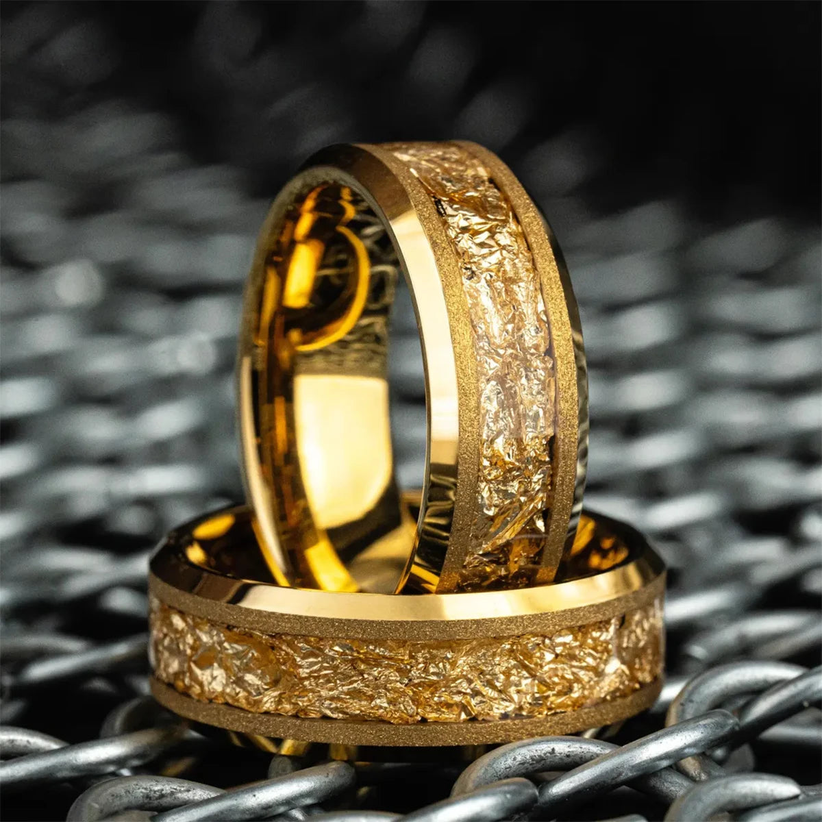 Anel de carboneto de tungstênio de 8mm para homens, joias da moda, aliança de casamento, anéis de noivado personalizados, bague homme, pareja de compromiso