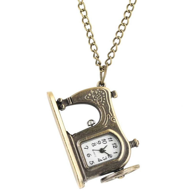 Pouco bronze coroa personagem retro design vintage relógios de bolso para homem com 80cm colar corrente arte antiga colecionáveis