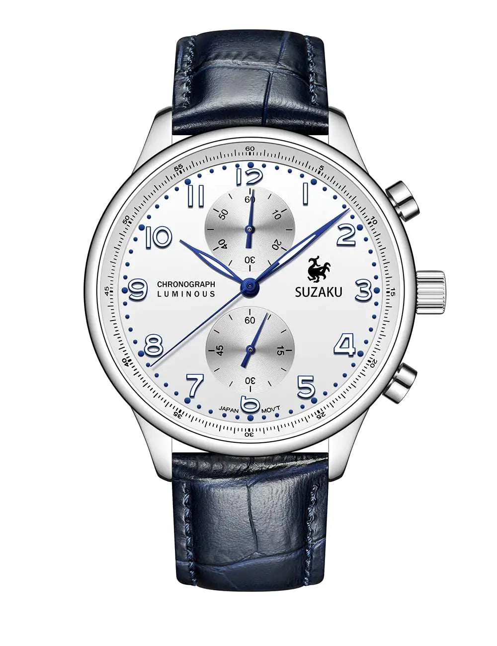 Novo design pagani moda masculina relógio casual à prova dwaterproof água 100m luxo couro esportes quartzo cronógrafo vk61relogio masculino